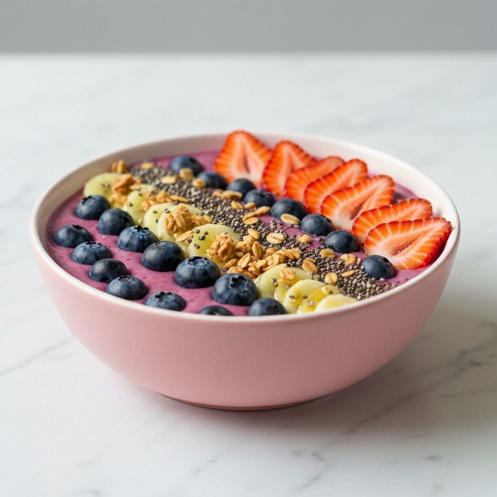 Smoothie bowl de frutas